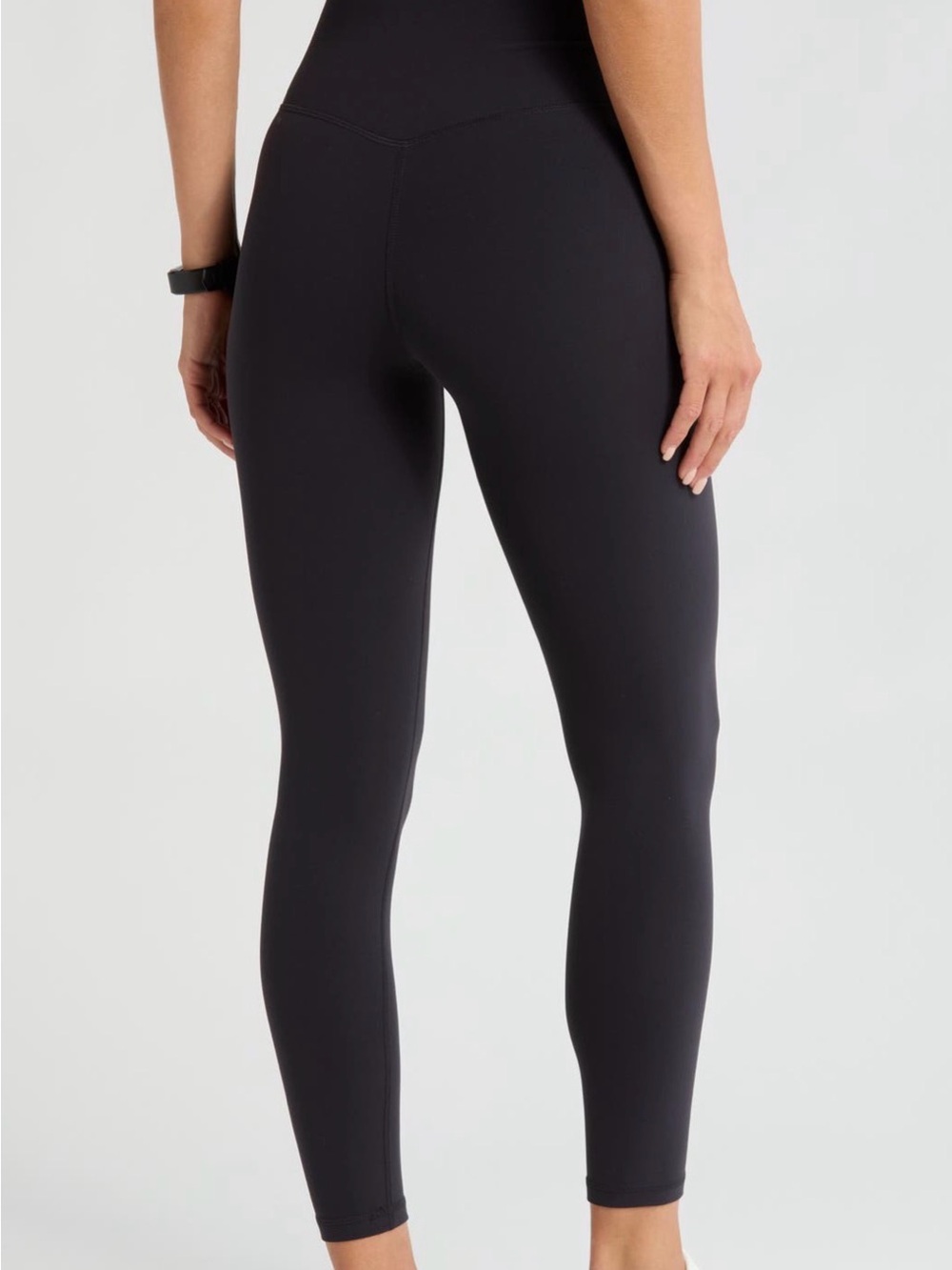 NWT Zella Yoga + Studio High Waist 7/8 Crop Leggings Black- S- MSRP $59 - Picture 2 of 13
